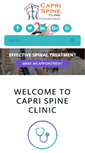 Mobile Screenshot of caprispine.com